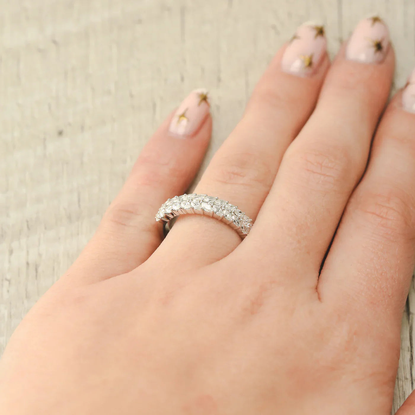 Marquise Eternity Band