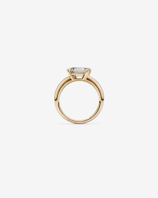 Emerald Engagement Ring