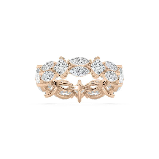 Marquise Princess Eternity Ring