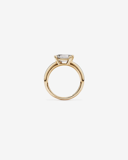 Emerald Engagement Ring