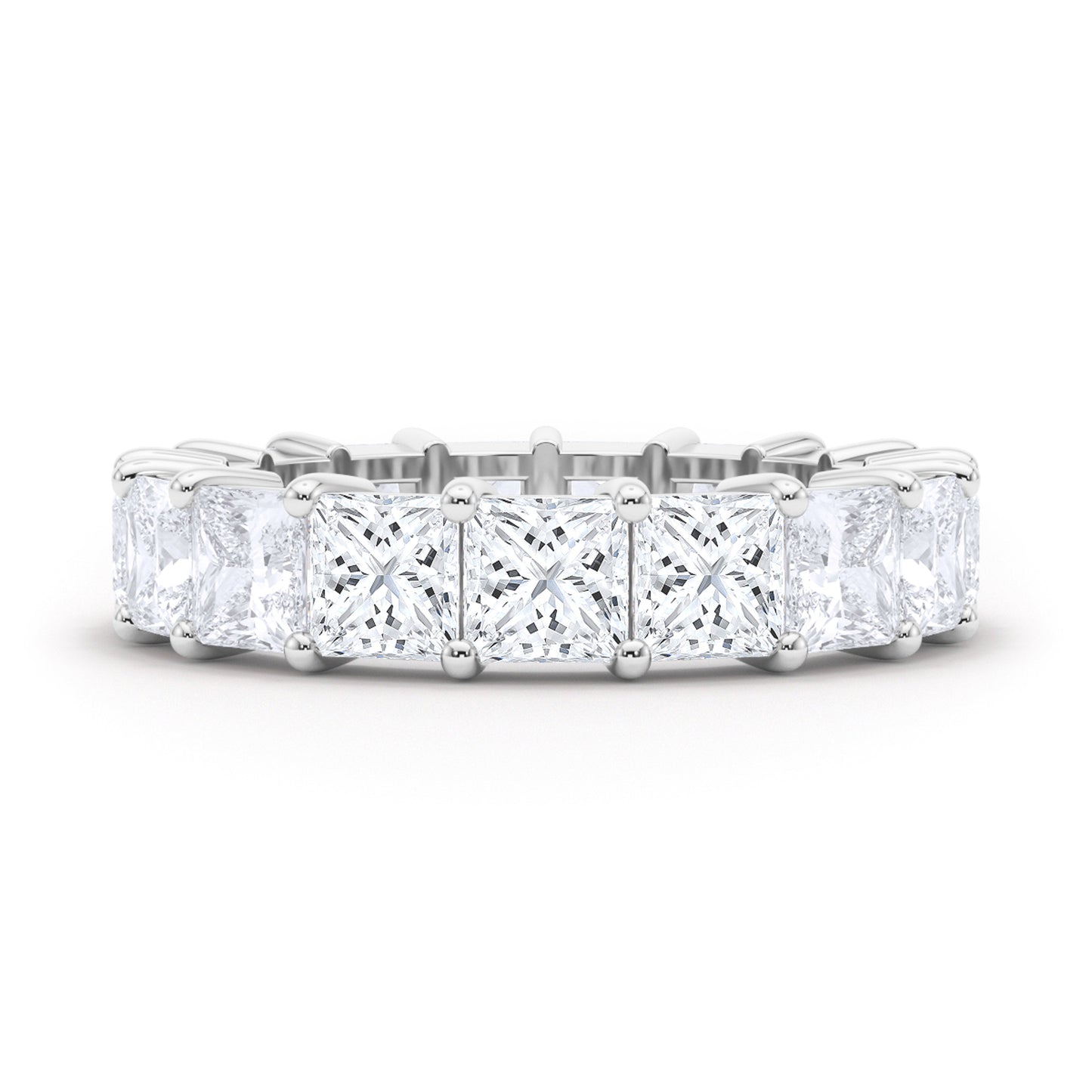 Princess Diamond Eternity Band