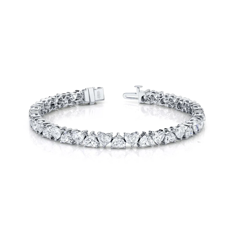 Heart Shape Straight Line Bracelet