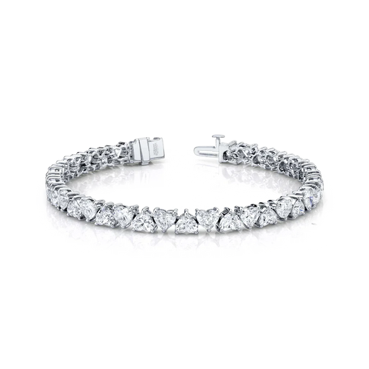 Heart Shape Straight Line Bracelet
