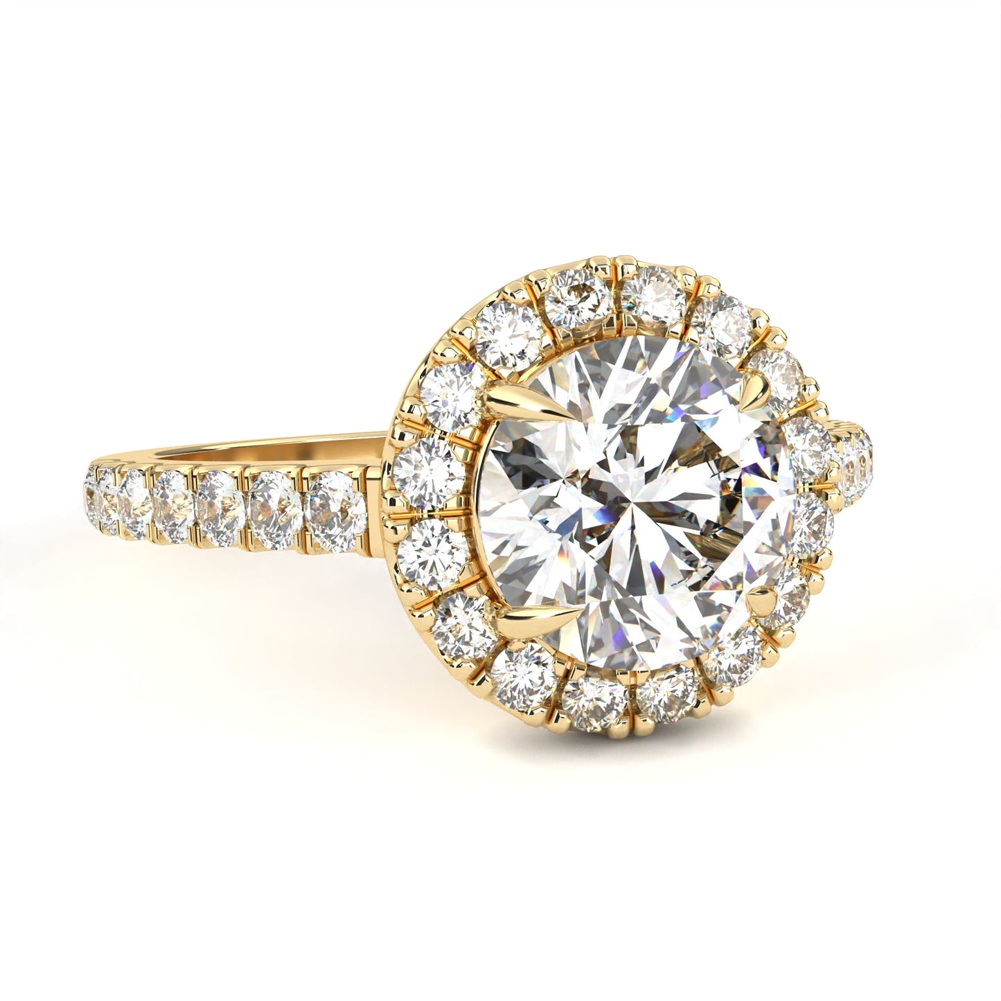 Round Single Halo