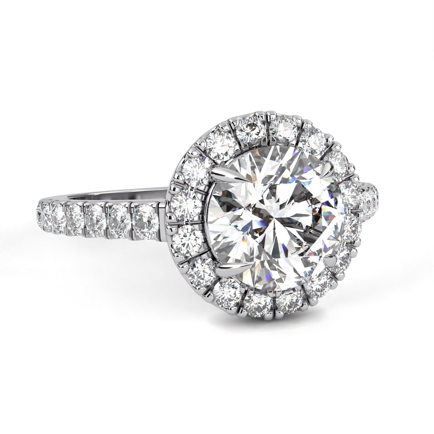 Round Single Halo