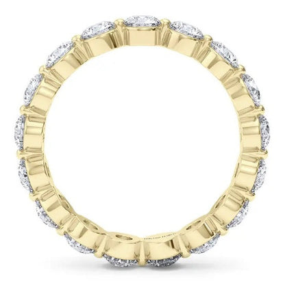 Single Prong Diamond Eternity Band