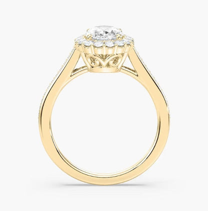 Oval Vintage Engagement Ring