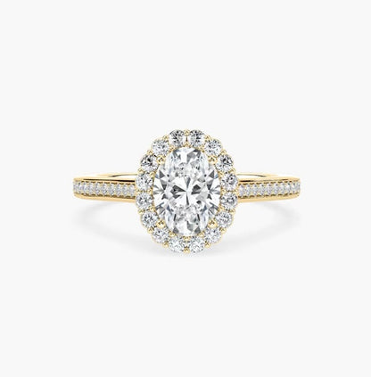 Oval Vintage Engagement Ring