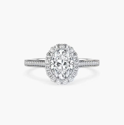 Oval Vintage Engagement Ring
