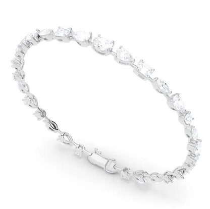 Mix Fancy Shape Tennis Bracelet.
