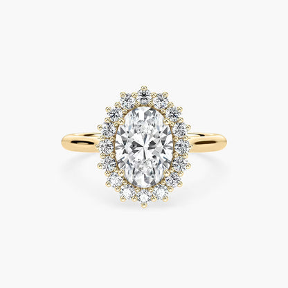 Flora Vintage Engagement Ring
