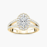 Magnolia Antique Engagement Ring