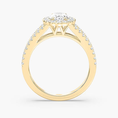 Magnolia Antique Engagement Ring